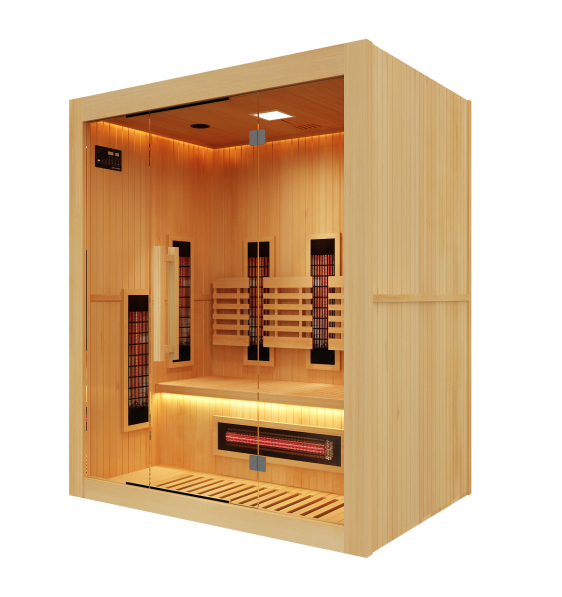 Poolstar - Sense Sauna de infrarrojos 3 personas