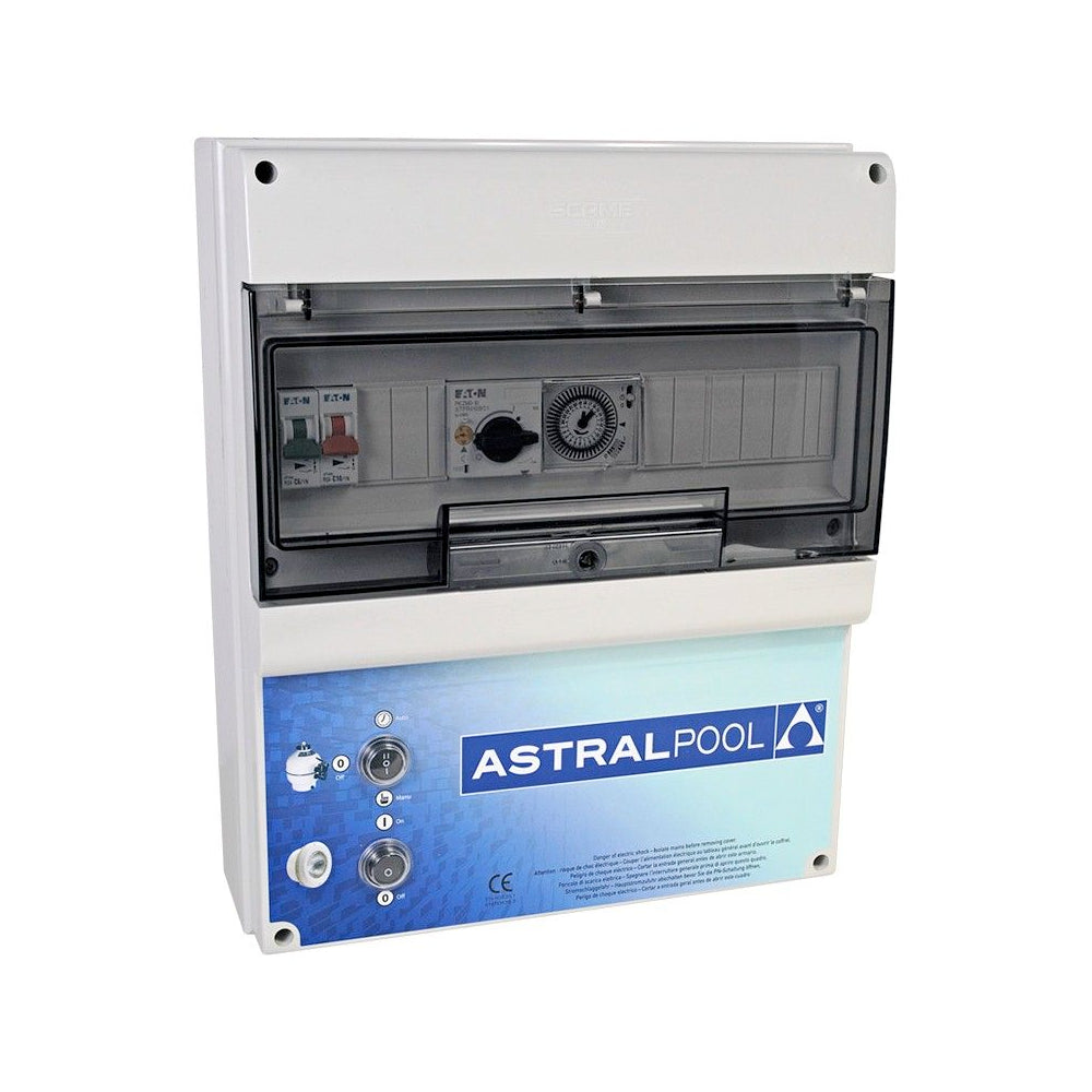 Astralpool - Gabinete de manobra 1 bomba e iluminação (Transf. 300W)