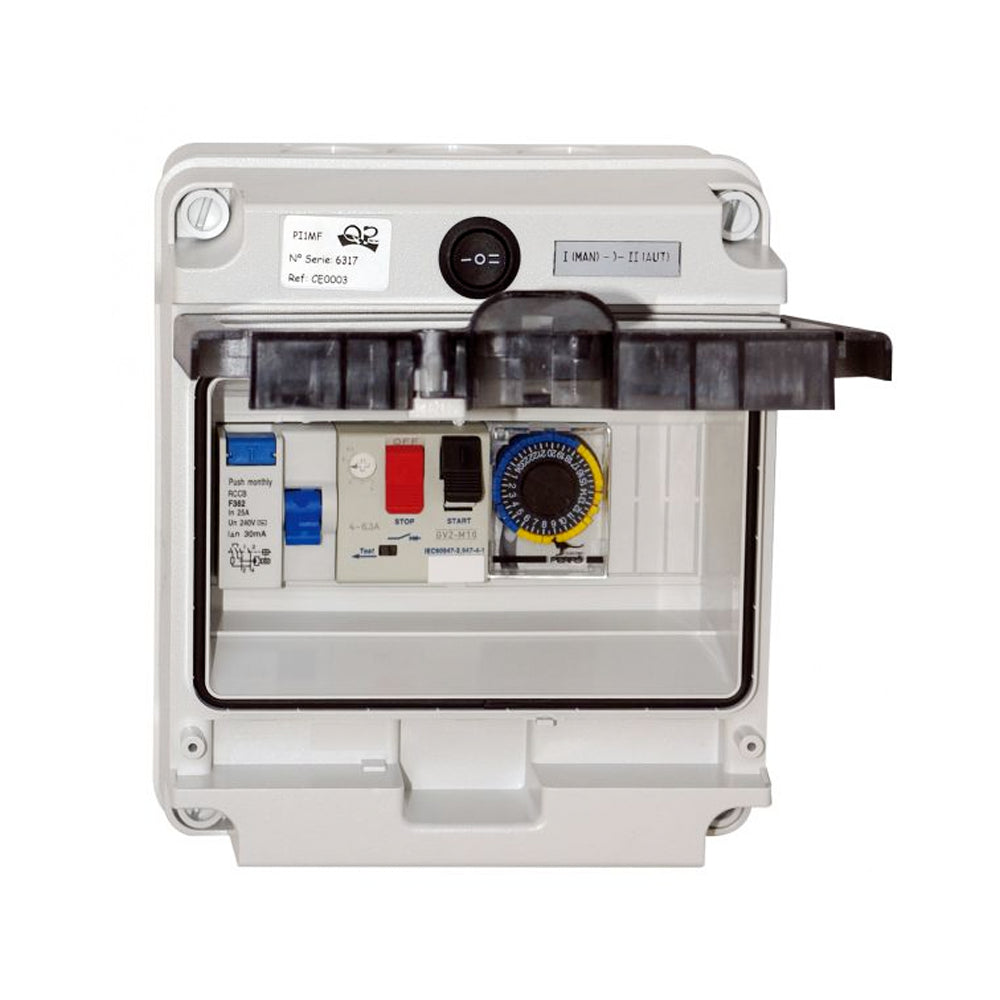 QP products - Pump electrical panel