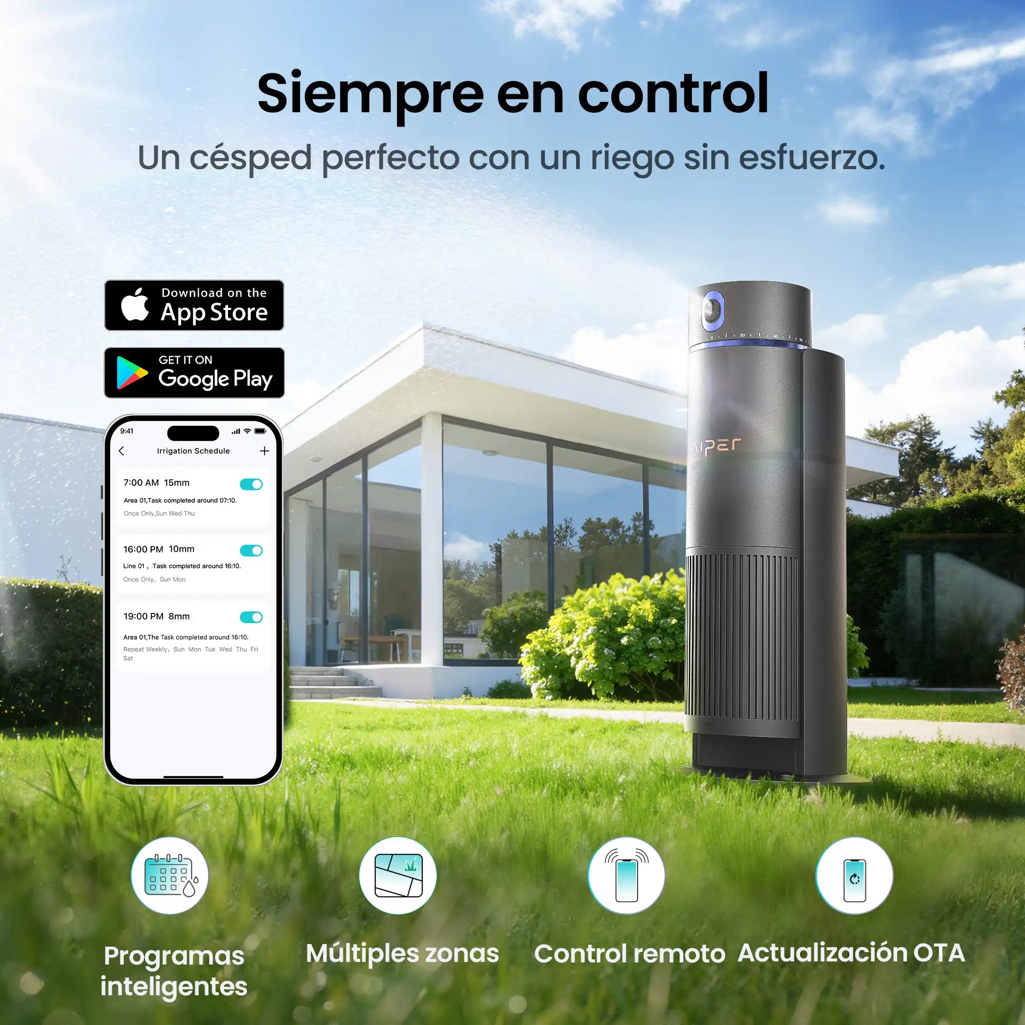 Aiper - IrriSense 2 Intelligentes Bewässerungssystem