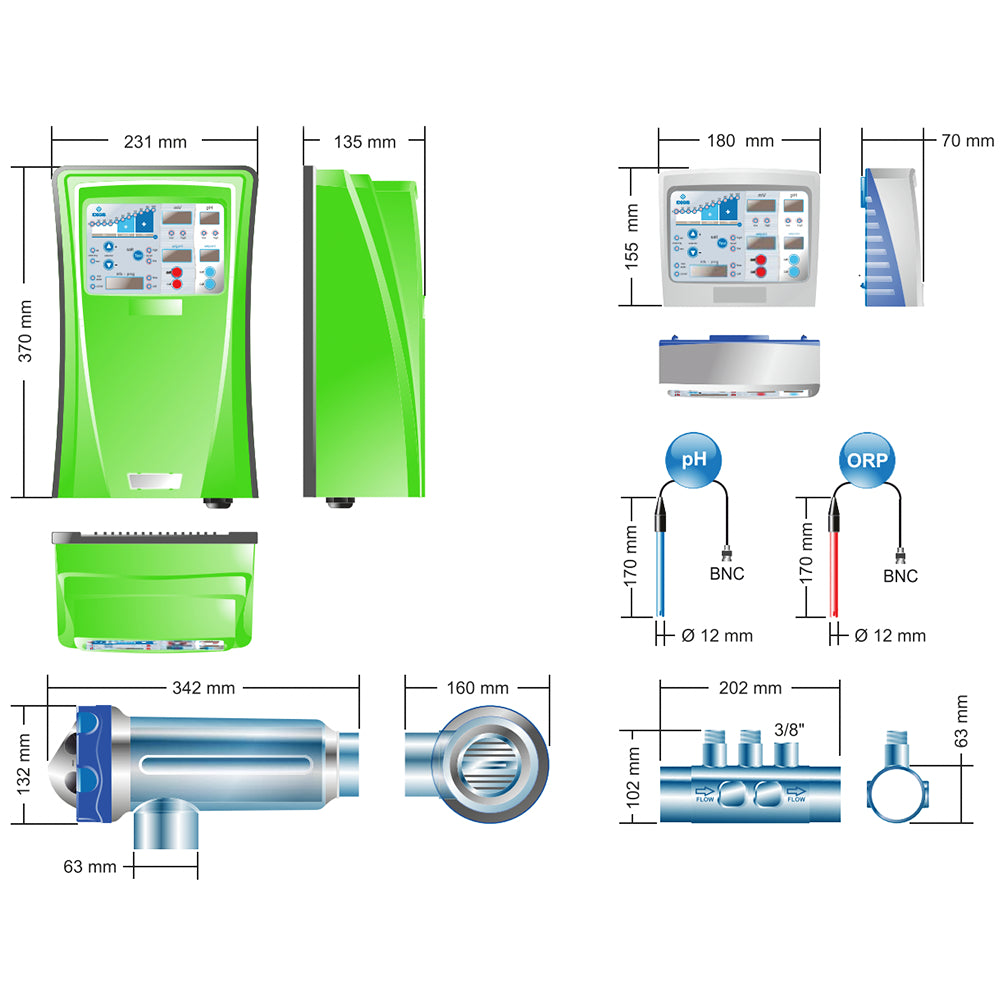 Idegis - Domotic LS zoutwater chlorinator