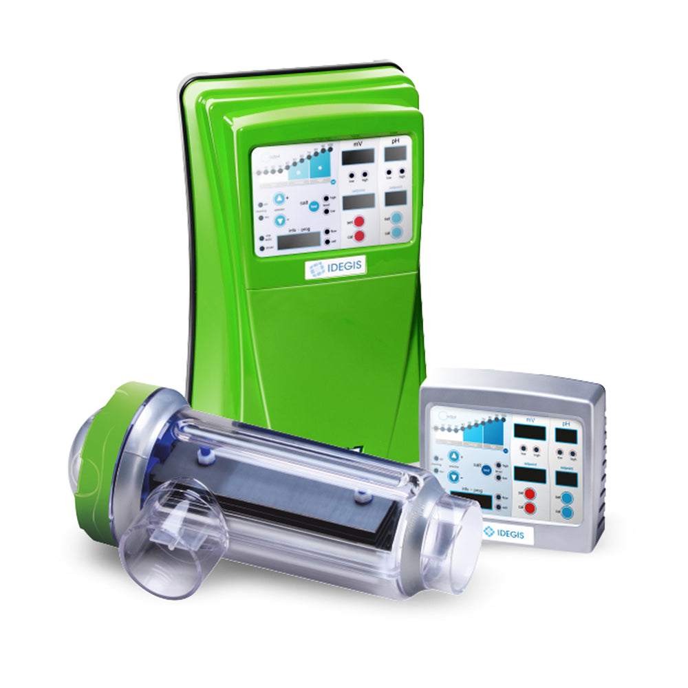 Idegis - Domotic LS zoutwaterchlorinator met pH-regelaar