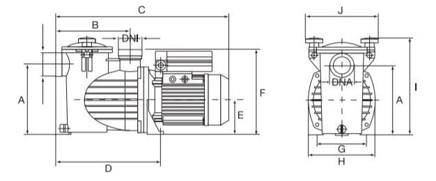 Saci - Optima poolpump