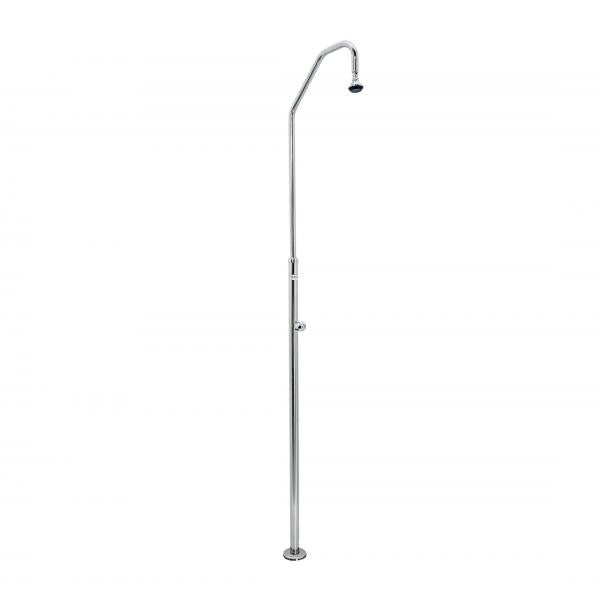 QP - Shower 1 arm 43 Ø stainless