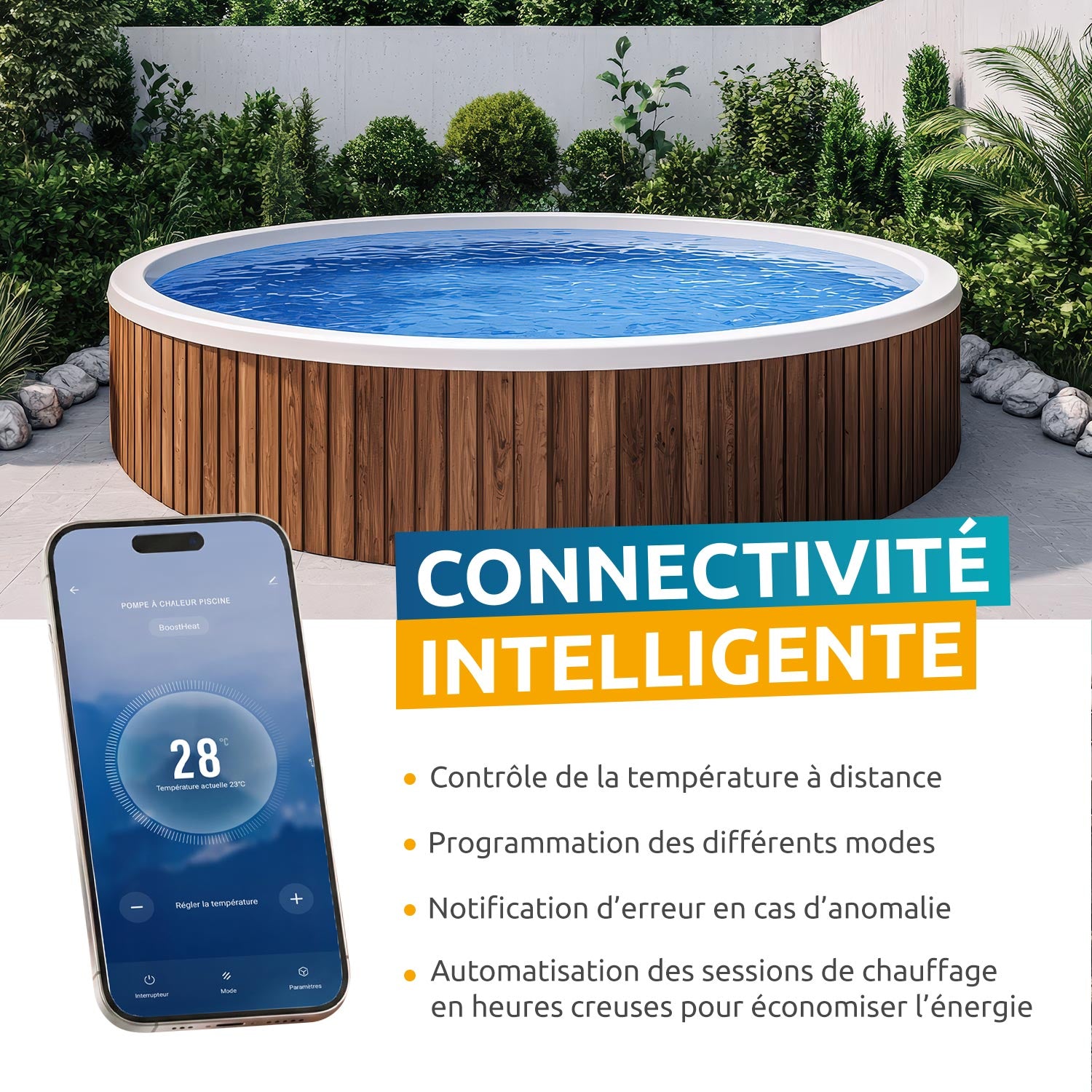 Poolex - Bomba de calor Nano FI para piscina