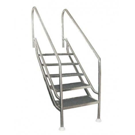 QP - Treppe 5 Schritte Easy Access Special Width Inox AISI 316L