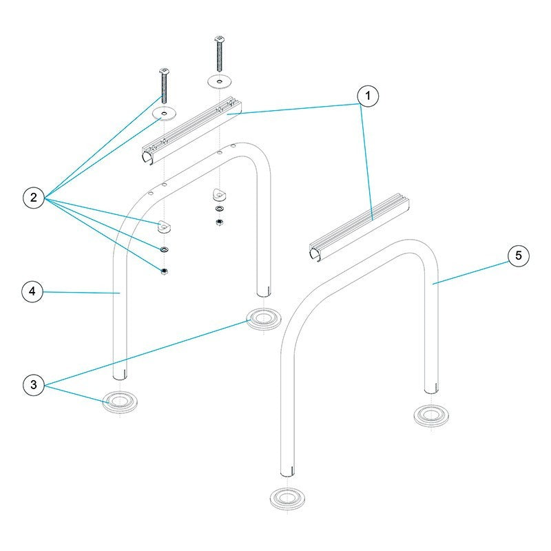 Astralpool - Support de plate-forme