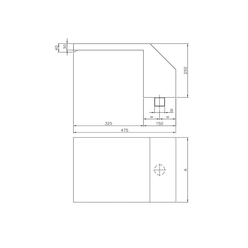 Astralpool - cascata d'acqua decorativa per piscina