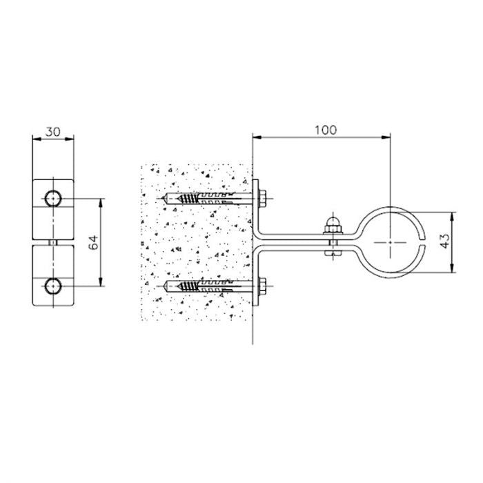 Astralpool - Party Tube Support