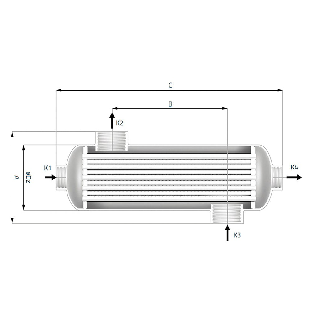 Astralpool - Waterheat Evo warmtewisselaar