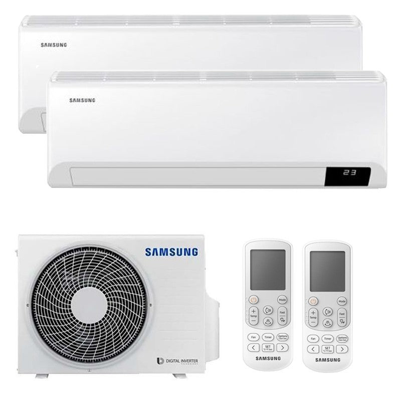 Samsung - Samsung CEBU 9000+9000 BTU WIFI Inverter Ar Condicionado Dual Split R32 A+++