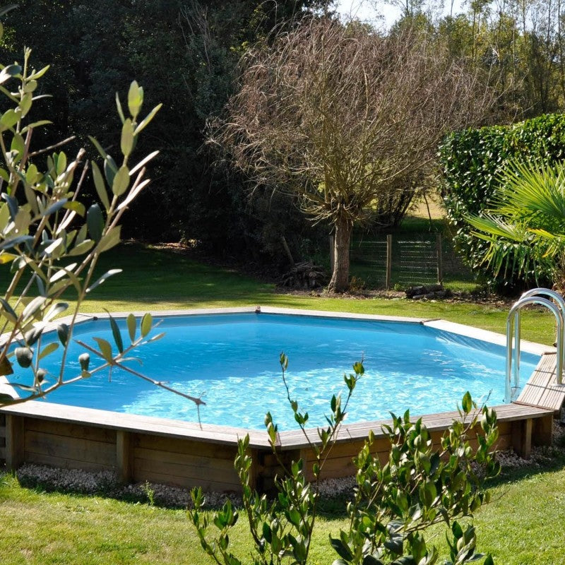 GRE - Piscina in legno viola SunBay 2.500x127