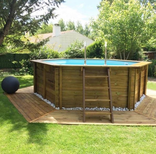 Gre - Sunbay Ananas Wood Pool 428x117