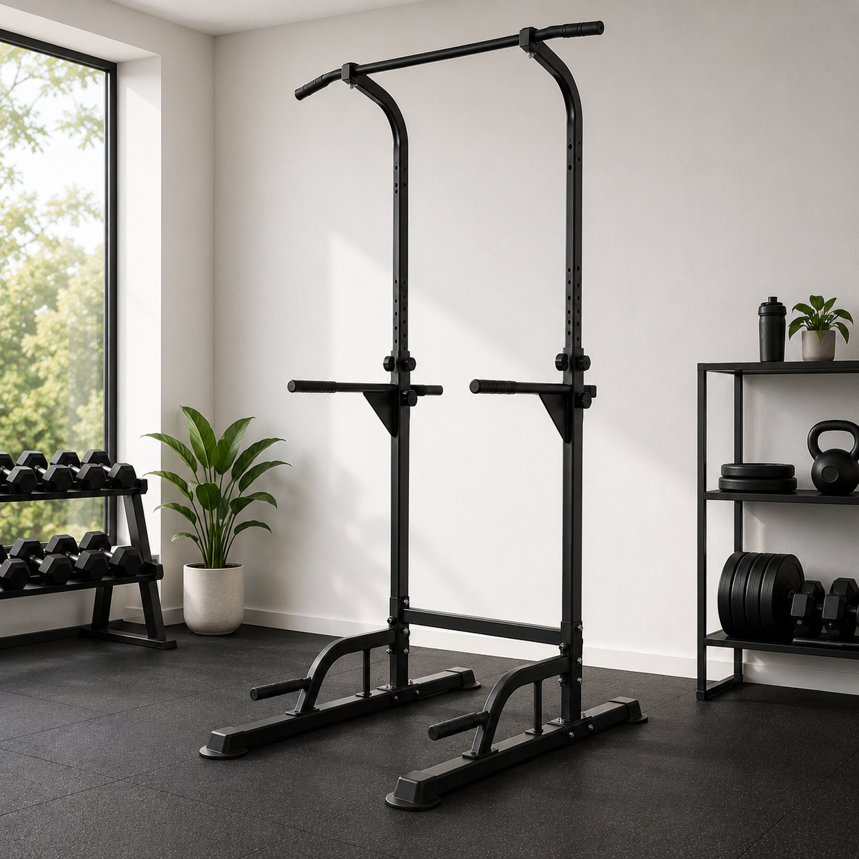 Multifunctioneel optrekstation met VKR-station, 150-230 cm