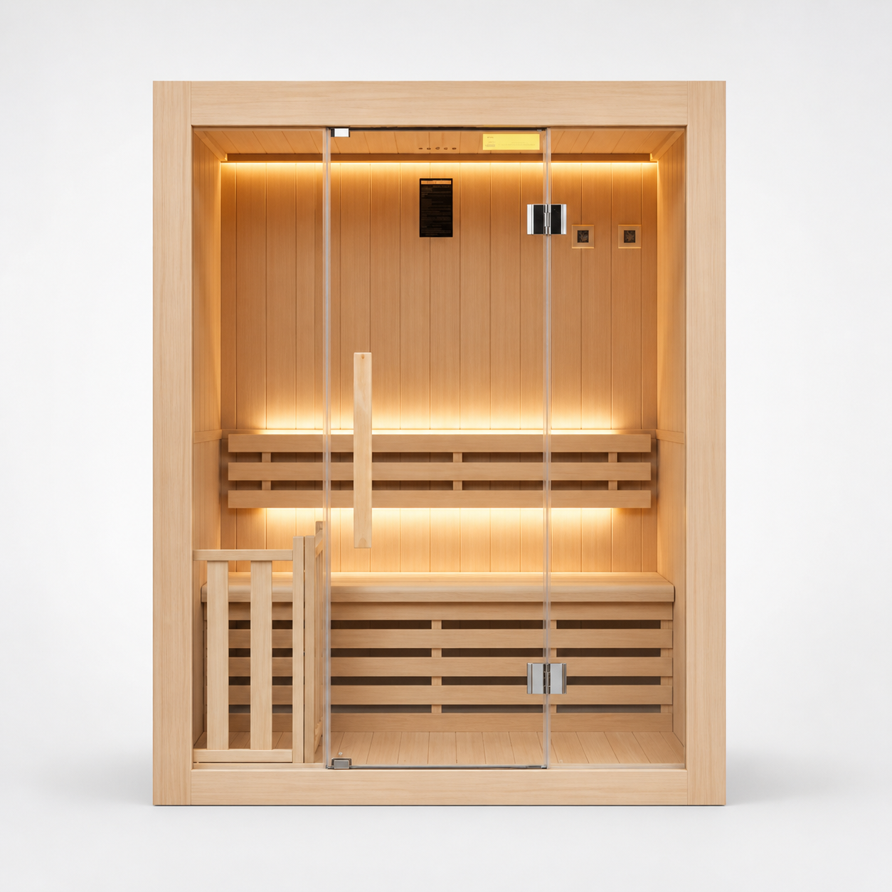 Sauna de vapor finlandesa 3 plazas
