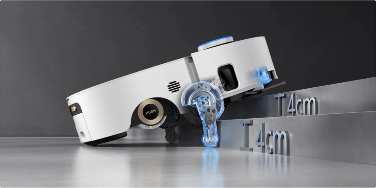 Dreame – Aqua10 Ultra Roller Complete Robot aspirador y fregasuelos con base automática para hogar