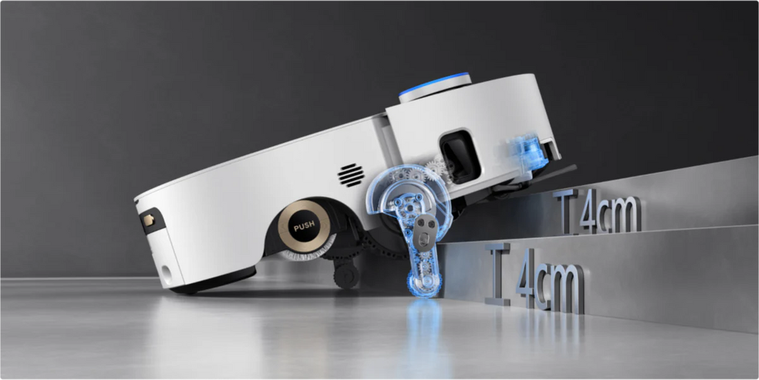 Supera obstáculos de até 8 cm