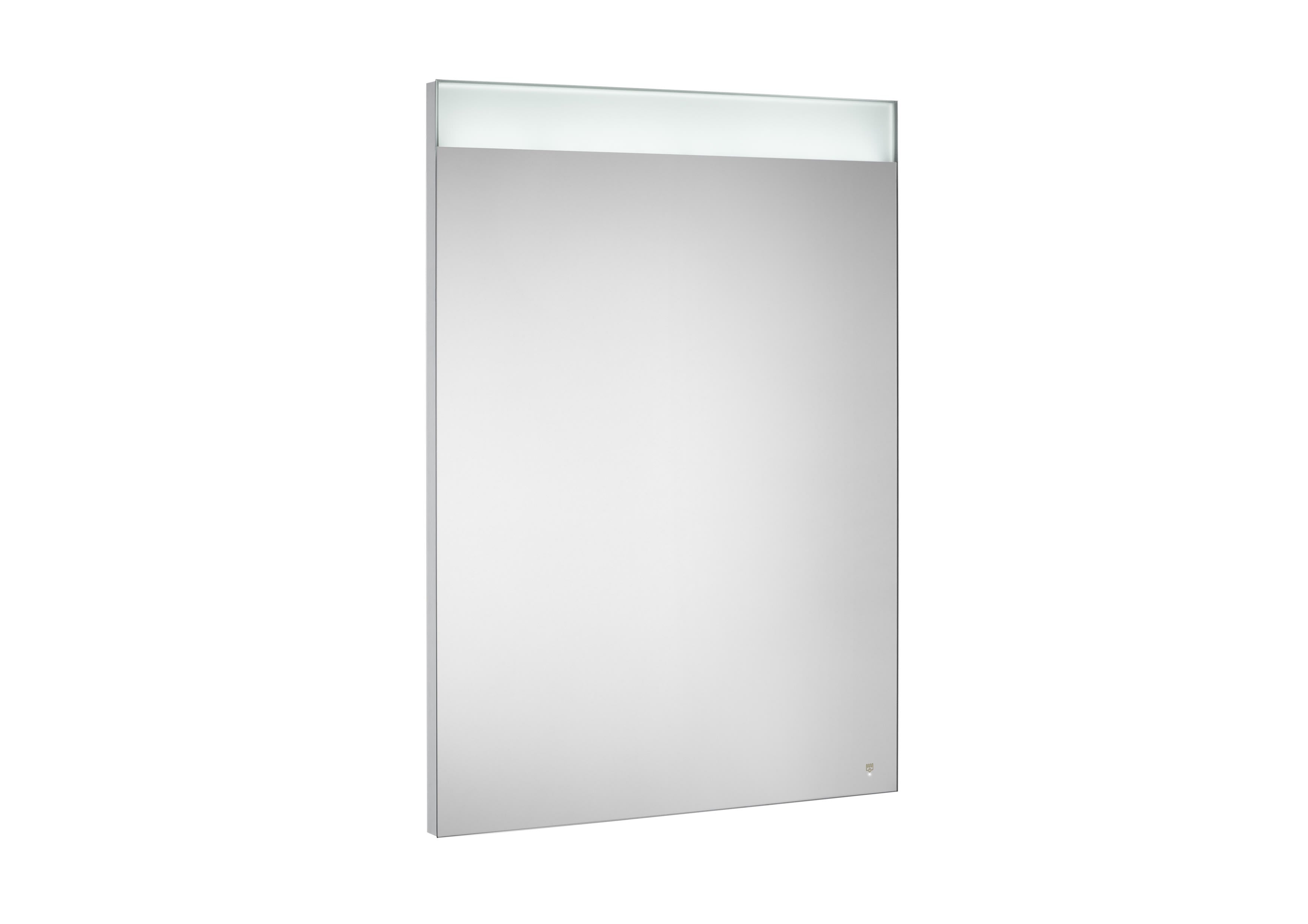 Roca - Basic prism mirror with upper LED lighting