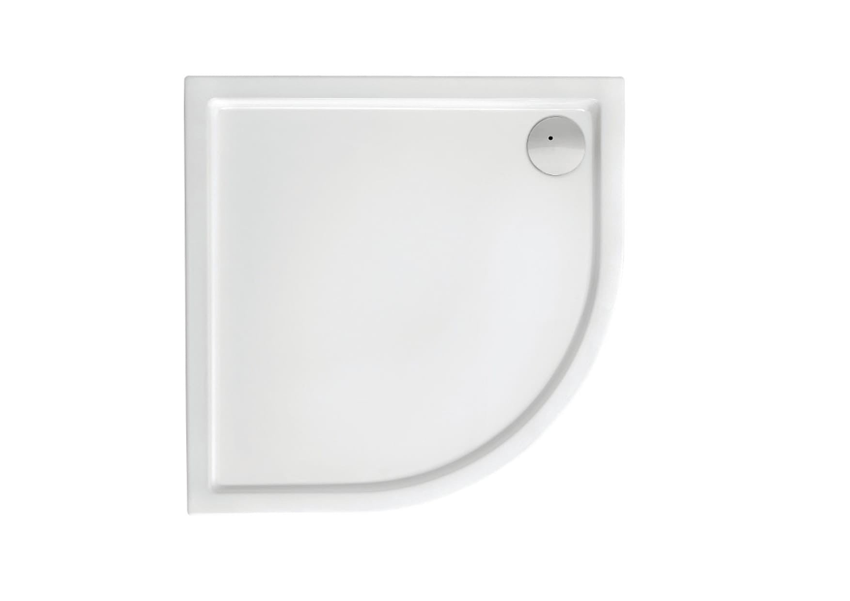 Roca - Acrylic Angular Granada Shower Plate 90x90x13,5cm