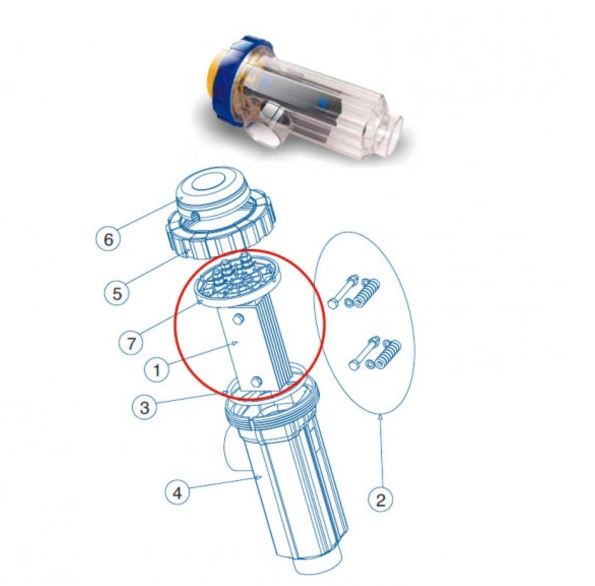 Idegis - Electrodo de célula Tecno