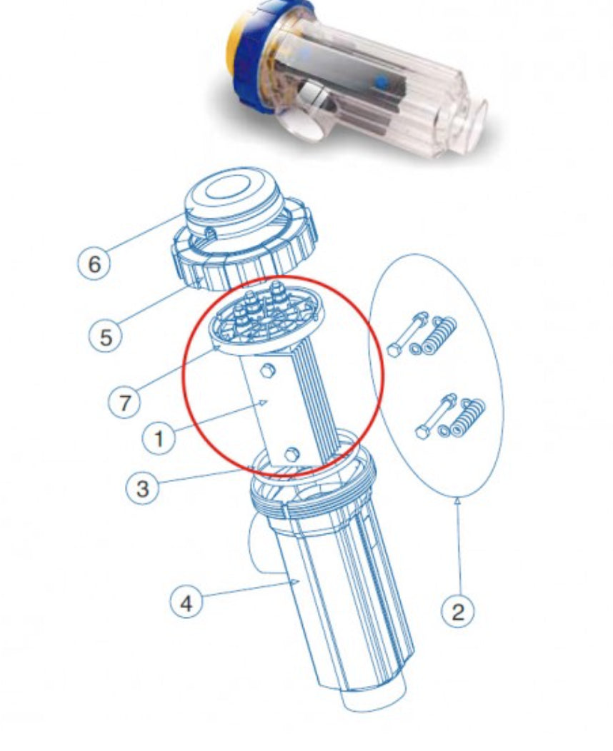 IDEGIS - Electrodo célula IDEGIS +