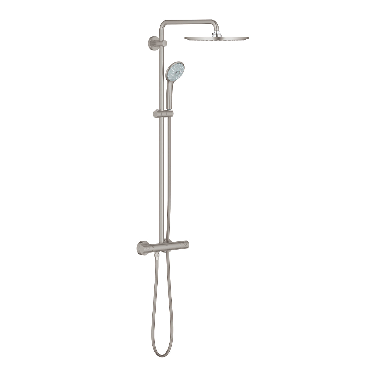 Grohe - Conjunto de ducha Euphoria 310 con termostato 3 chorros  supersteel