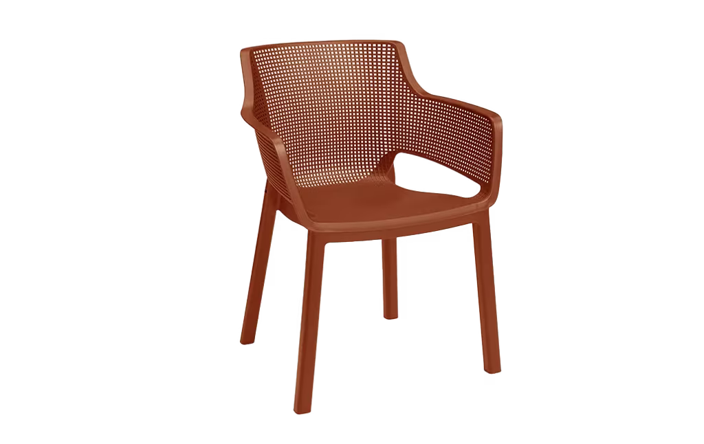 Keter - Silla de exterior Elisa rojo