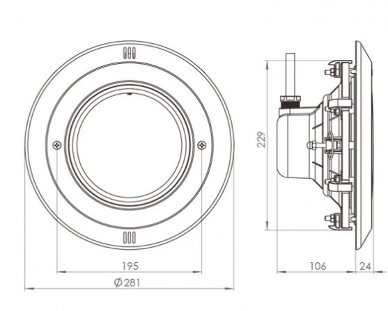 Astralpool - Proyector Lumiplus Essential PAR56