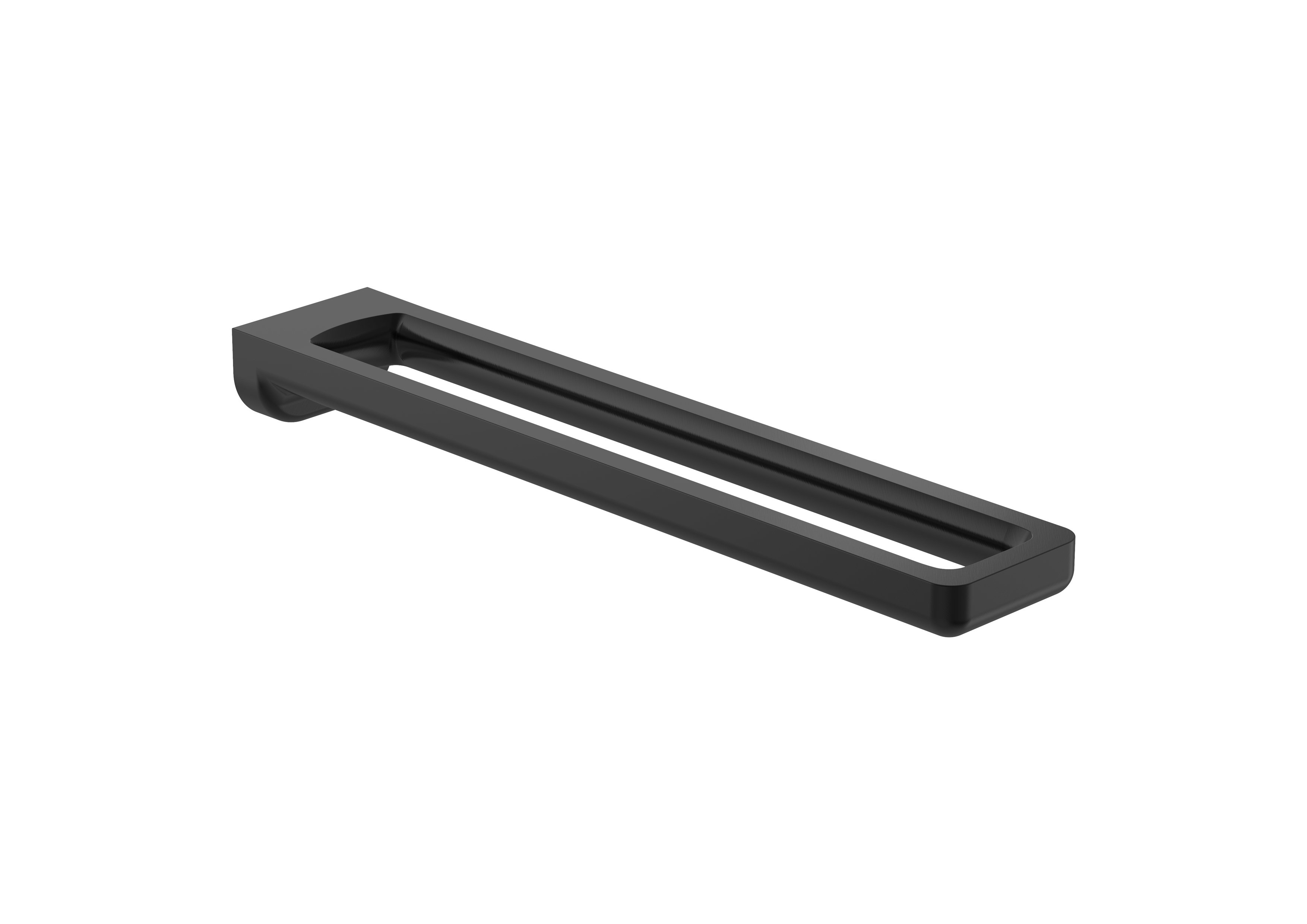 Roca - Doppeltuchtuch 80 x 420 x 46 mm Schwarzes Titan gebürstet A817031nm0