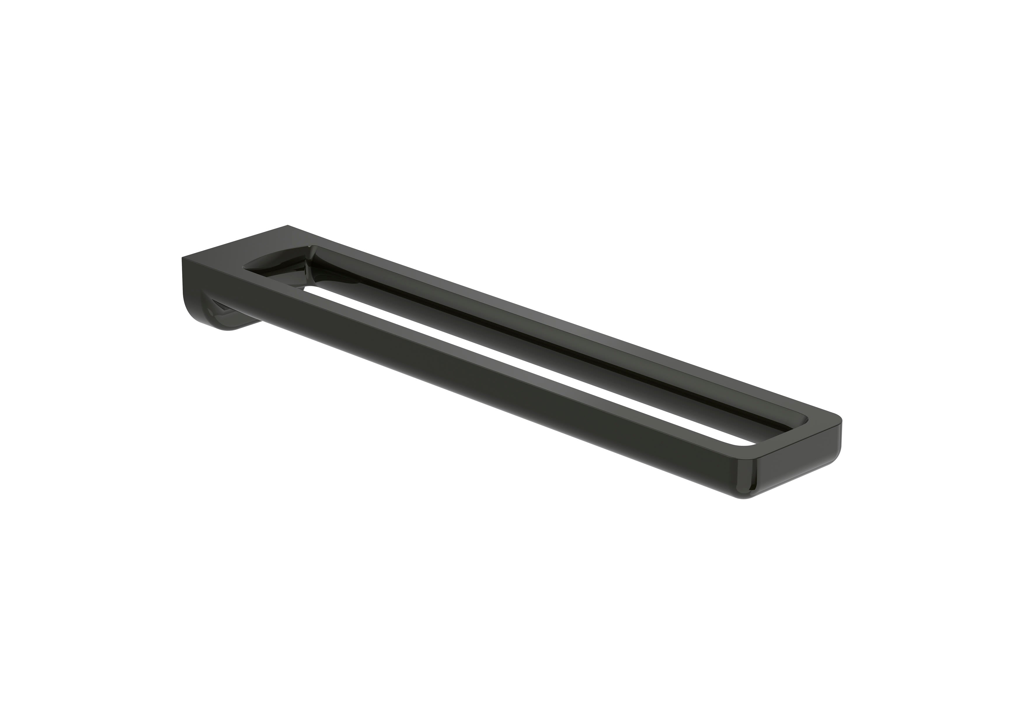 Roca - Doppeltuchtuch 80 x 420 x 46 mm Schwarzes Titan A817031CN0