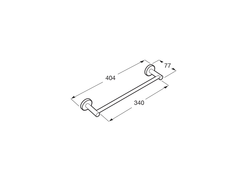 Roca - ToalleroSuperinox 600 mmMate A817308002