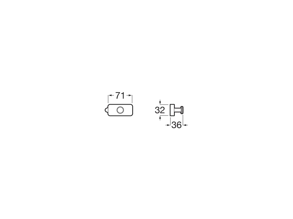 Roca - Percha Sonata Cromado A817720C00