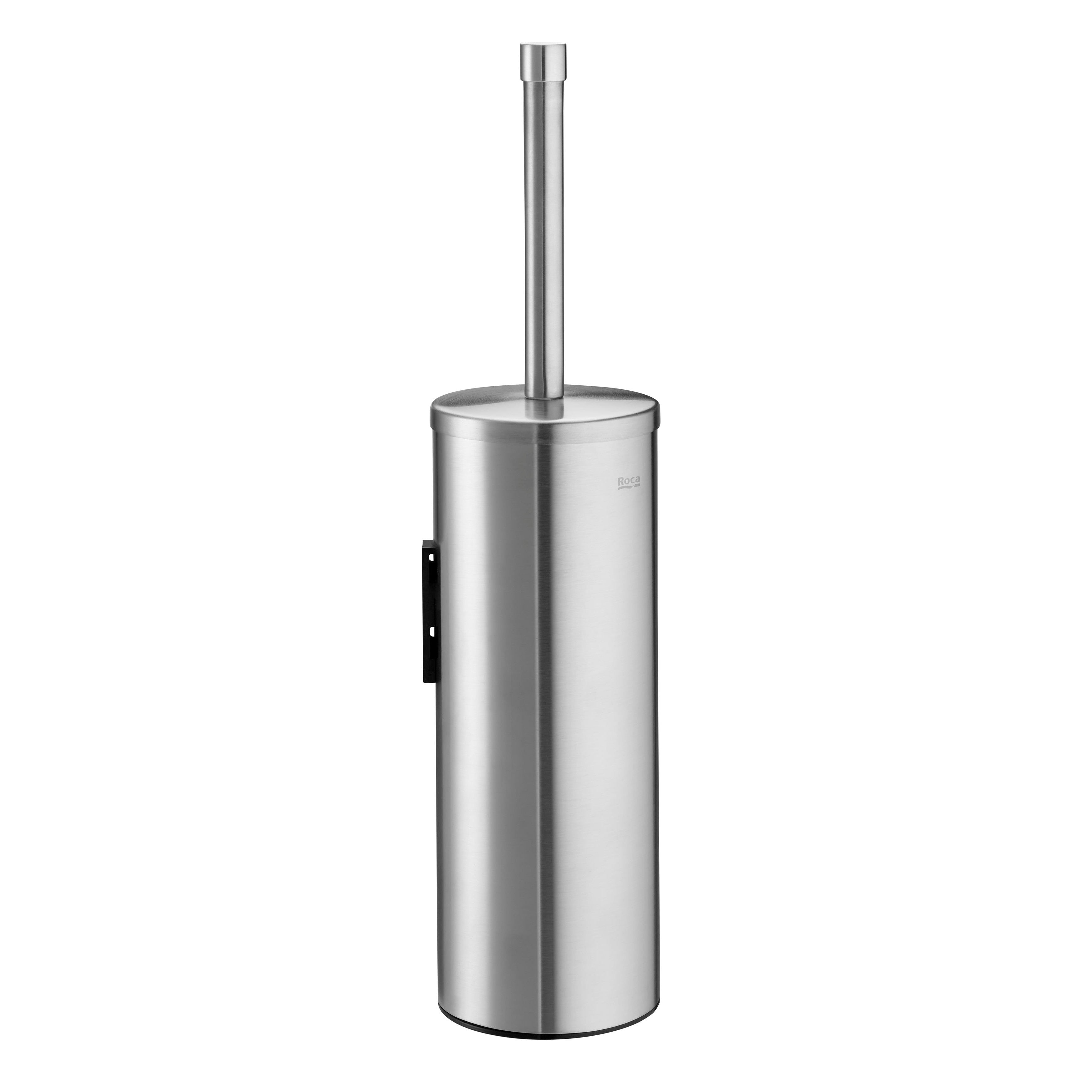 Roca - Escobillero de pared Superinox Mate  A817305002