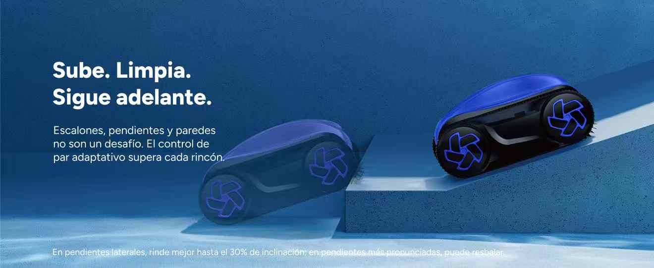 Robot nettoyeur de piscine sans fil automatique iGarden K40