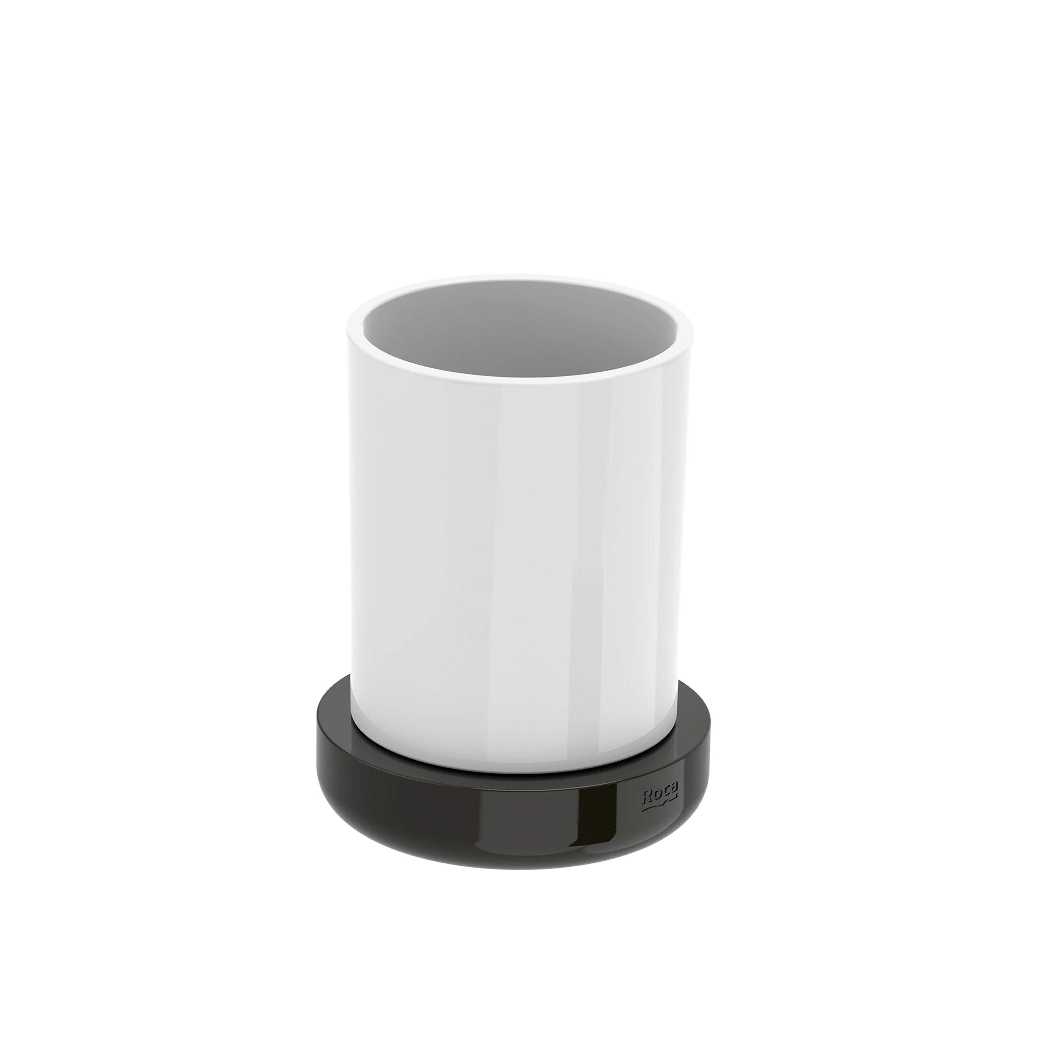 ROCA - Talsmand og Cup of Countertop Black Tempo Titanium A817022CN0