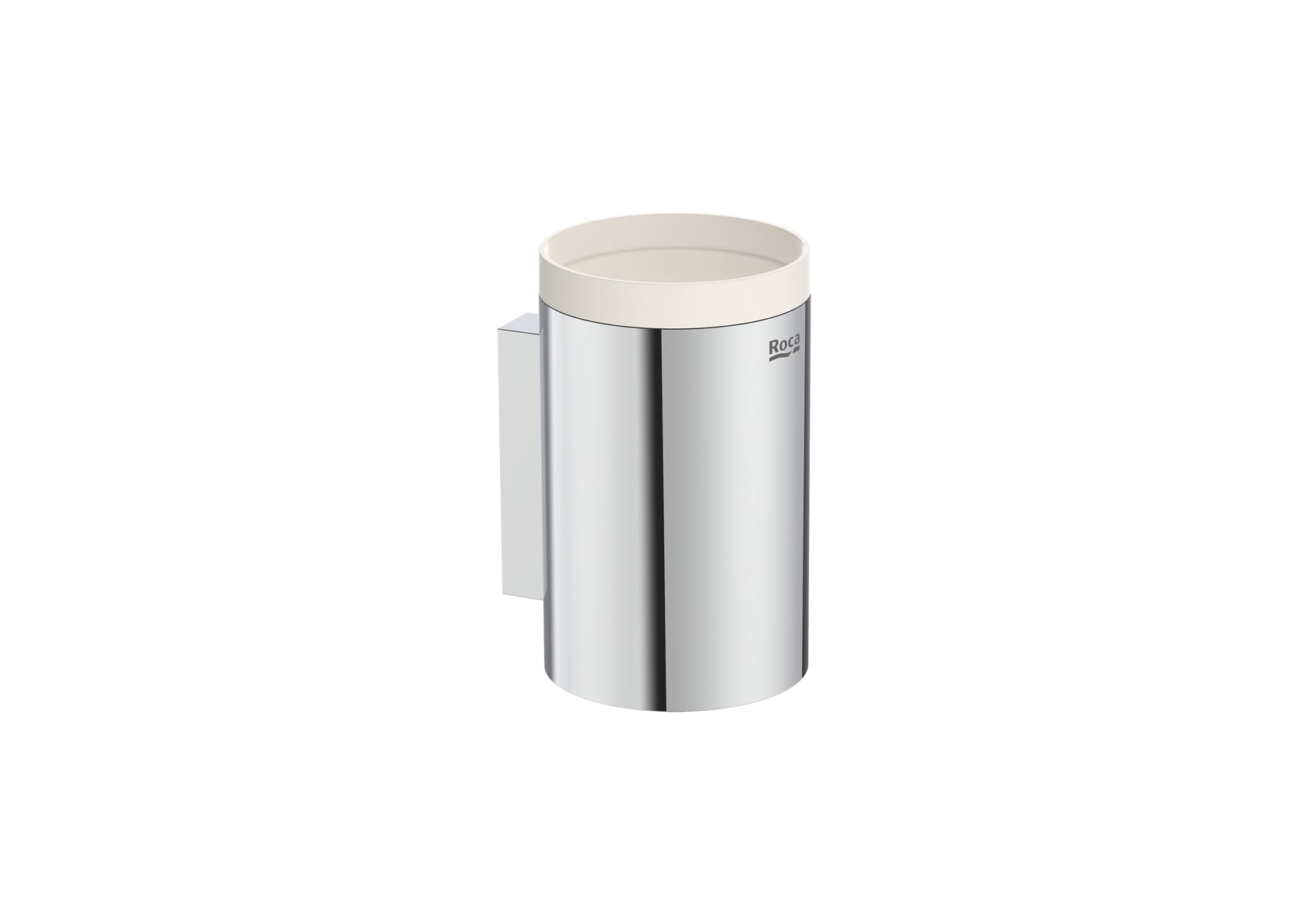 Roca - Vaso de pared Hotels Round Cromado A817595C00