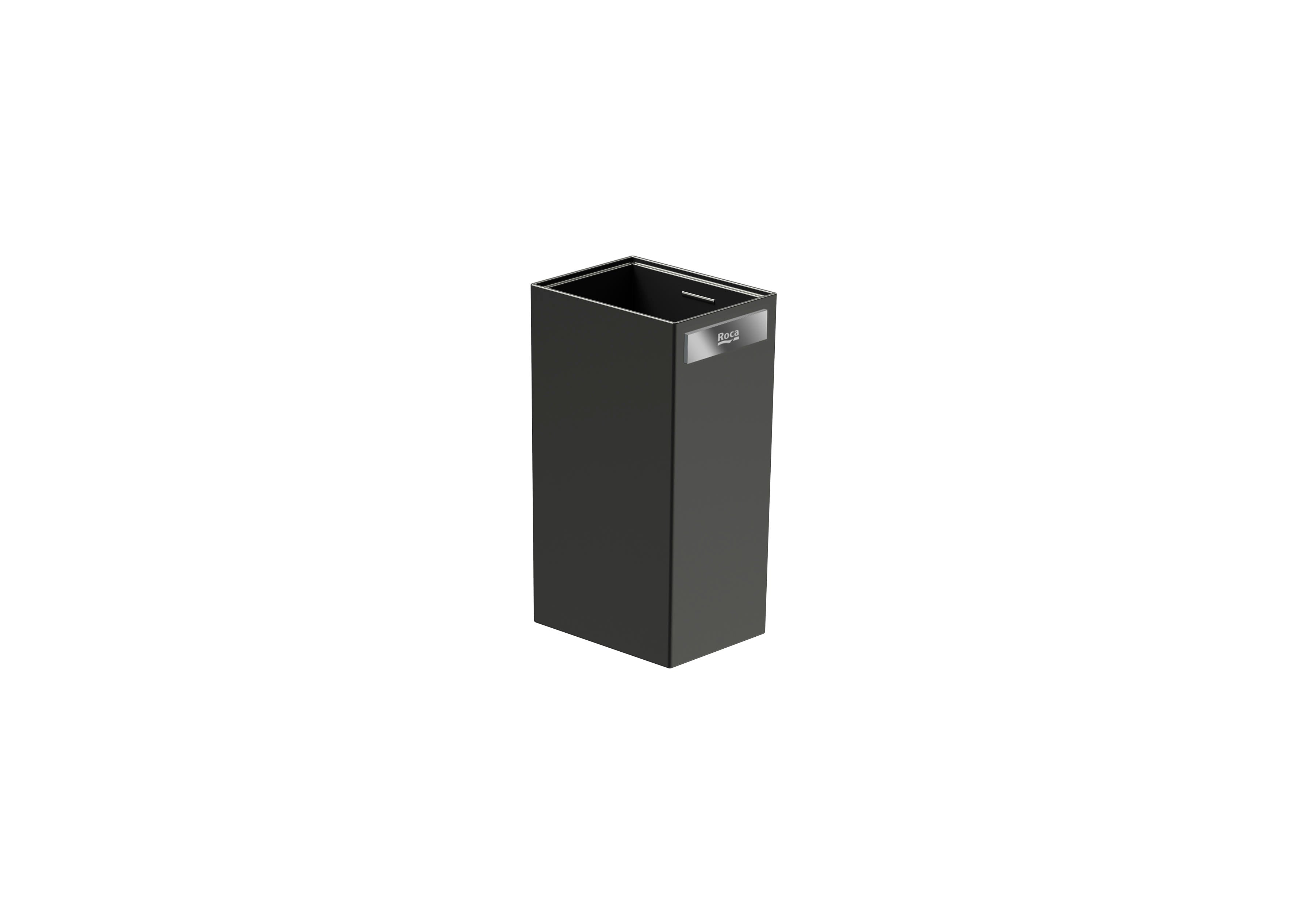 Roca - talsperson og glass Rubik Black Matte A816844024