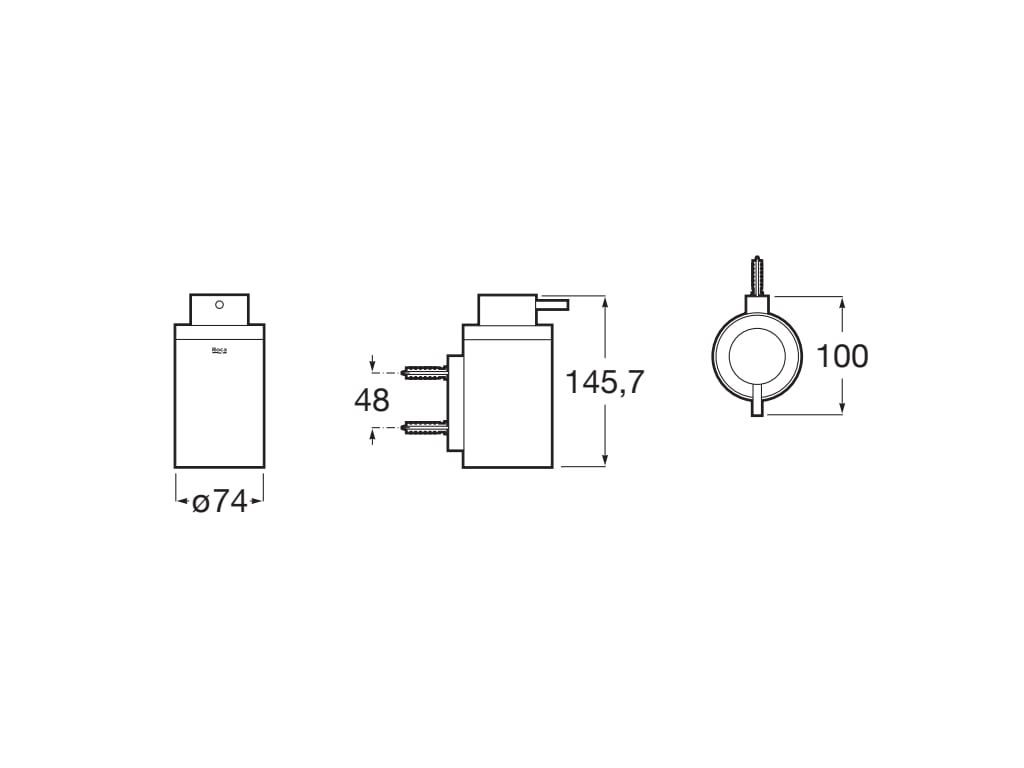 Roca - Dosificador de pared Hotels Round Cromado A817596C00