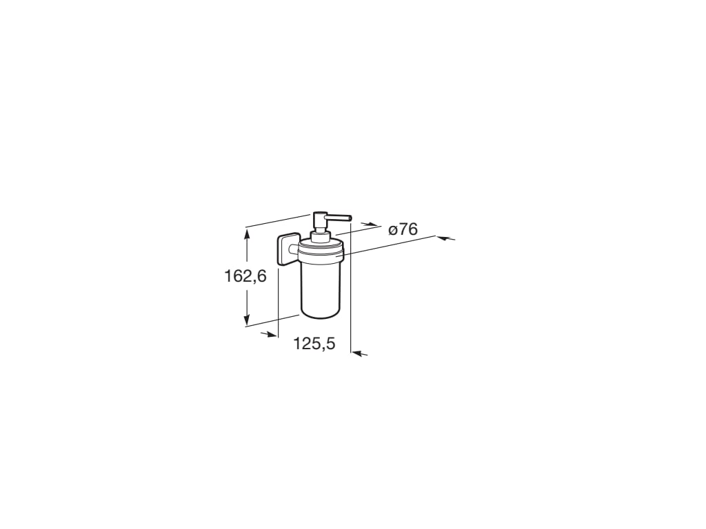 Roca - Dosificador de pared Victoria A816678001