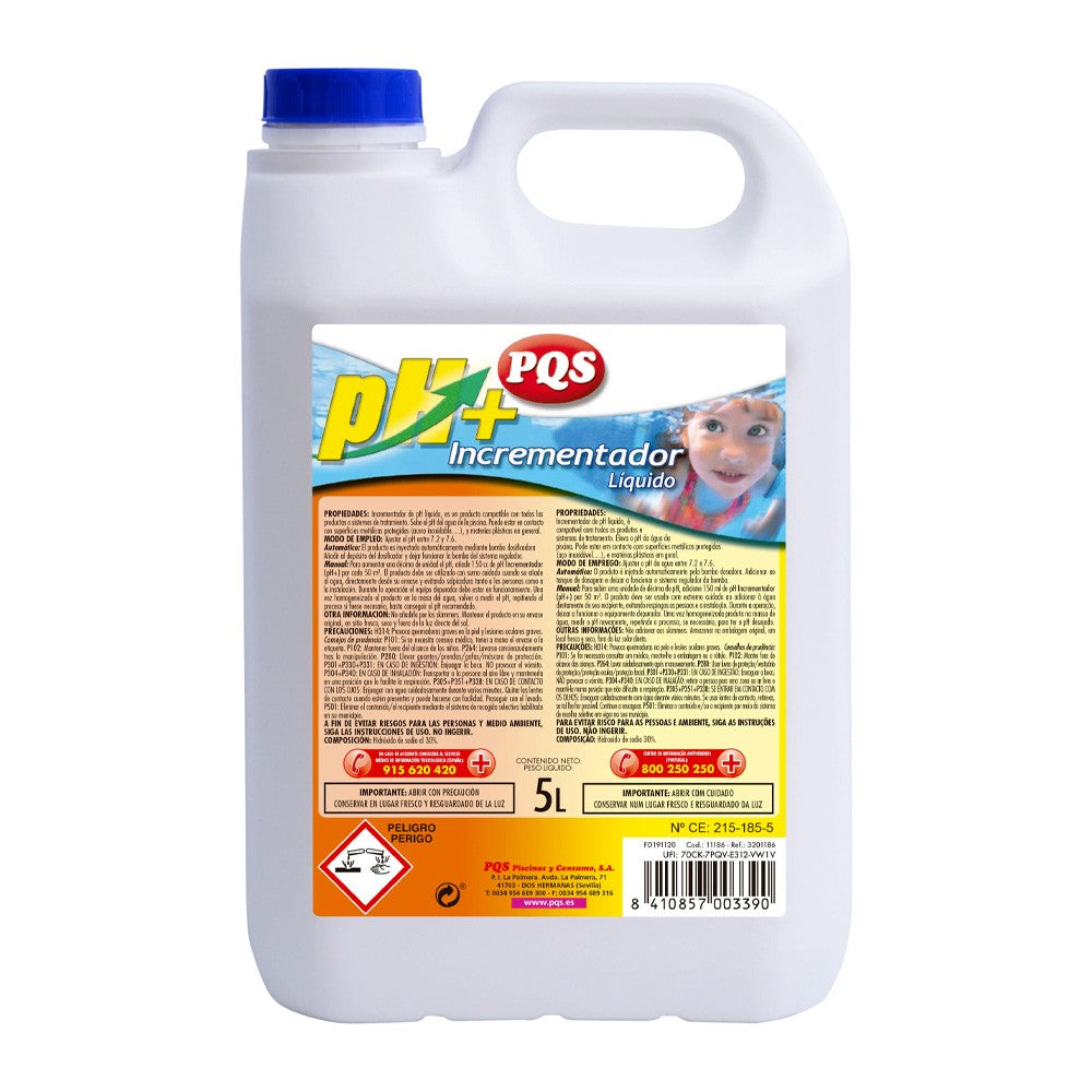 PQS - PH plus régulateur liquide 20 LT