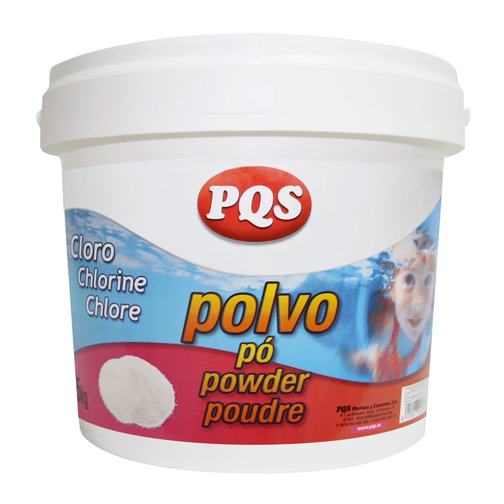 PQS - Langzaam chloorpoeder 5 kg