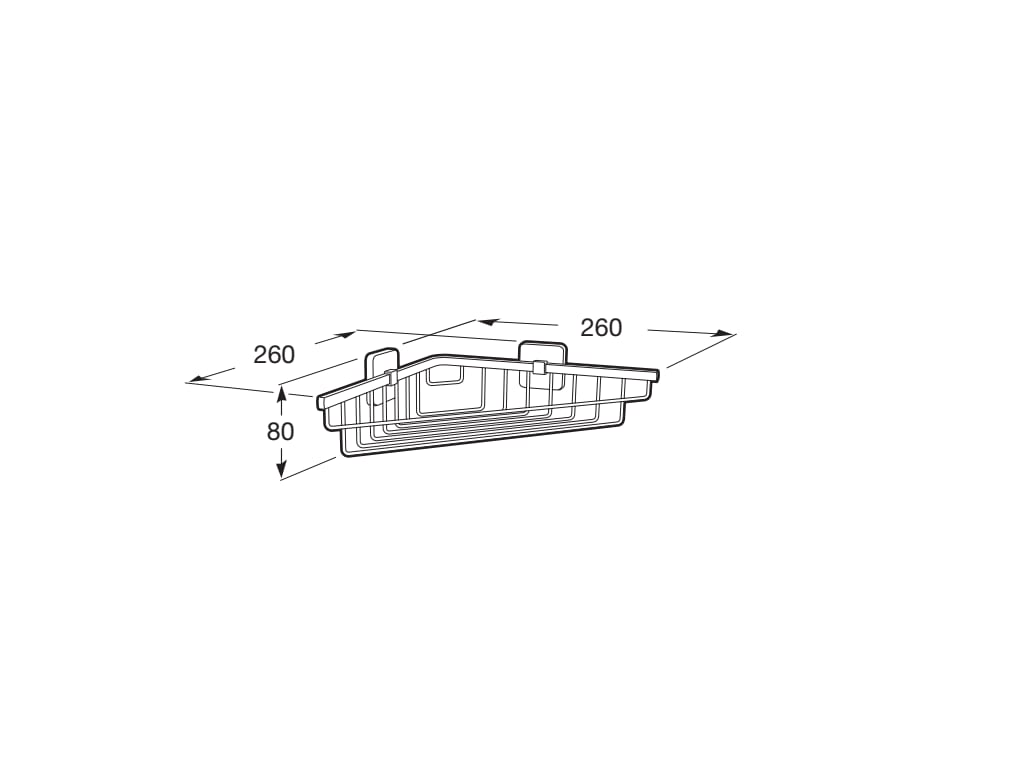 Roca -Contenedor rinconera de rejilla Victoria A816686001