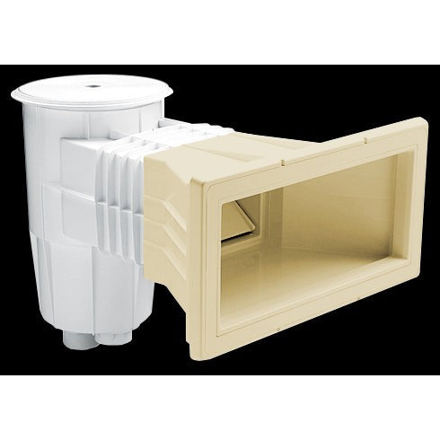 Astralpool - Skimmer 15l Poolbeton mit Mundausdehnung beige kreisförmige Abdeckung 00251CL090