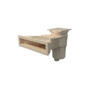 Astralpool - Norma di skimmer per piscine prefabbricate senza inserti beige 56299cl090