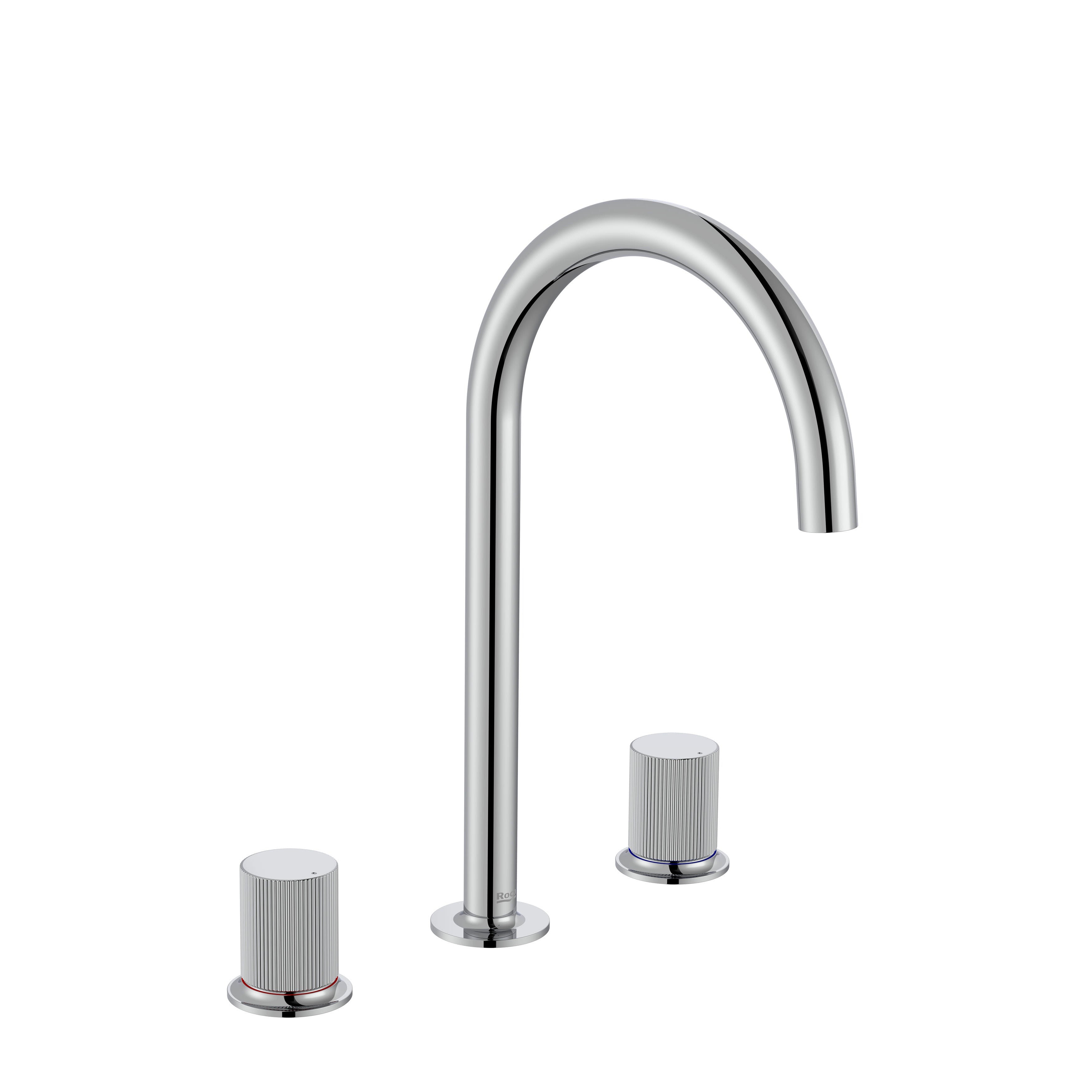 Roca - Mixer Bimando for sink with chrome stripe leets, NU A5A3E3FC00