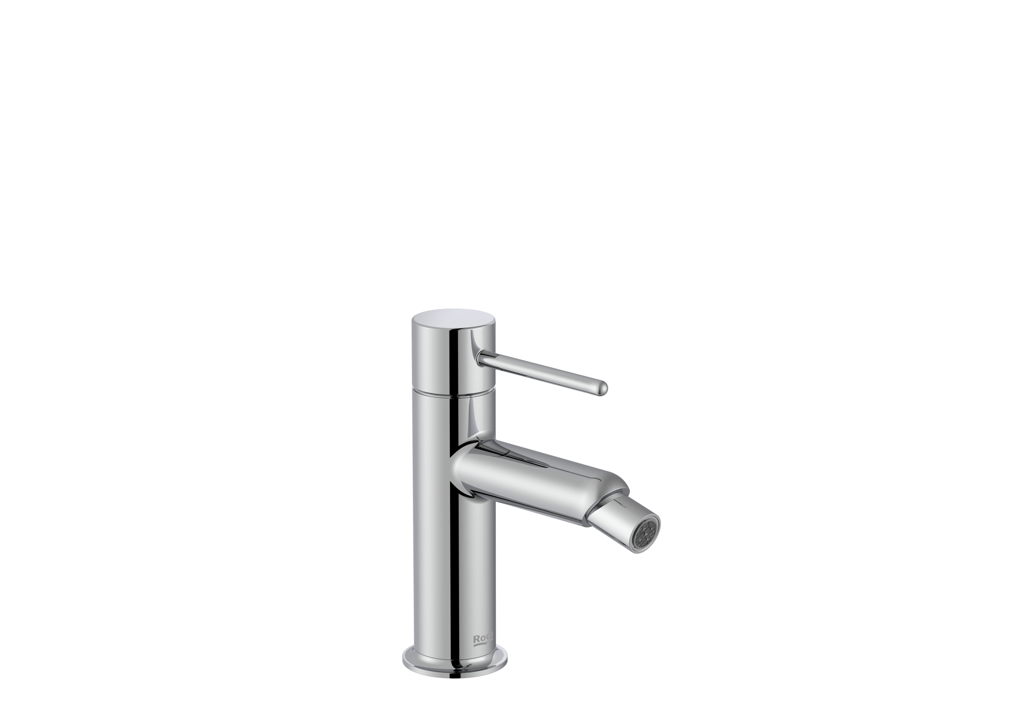 ROCA - Mixer Monomando van Smooth Body voor Chrome Bidé A5A623FC00 met Pin Handgreep, chromed nu.