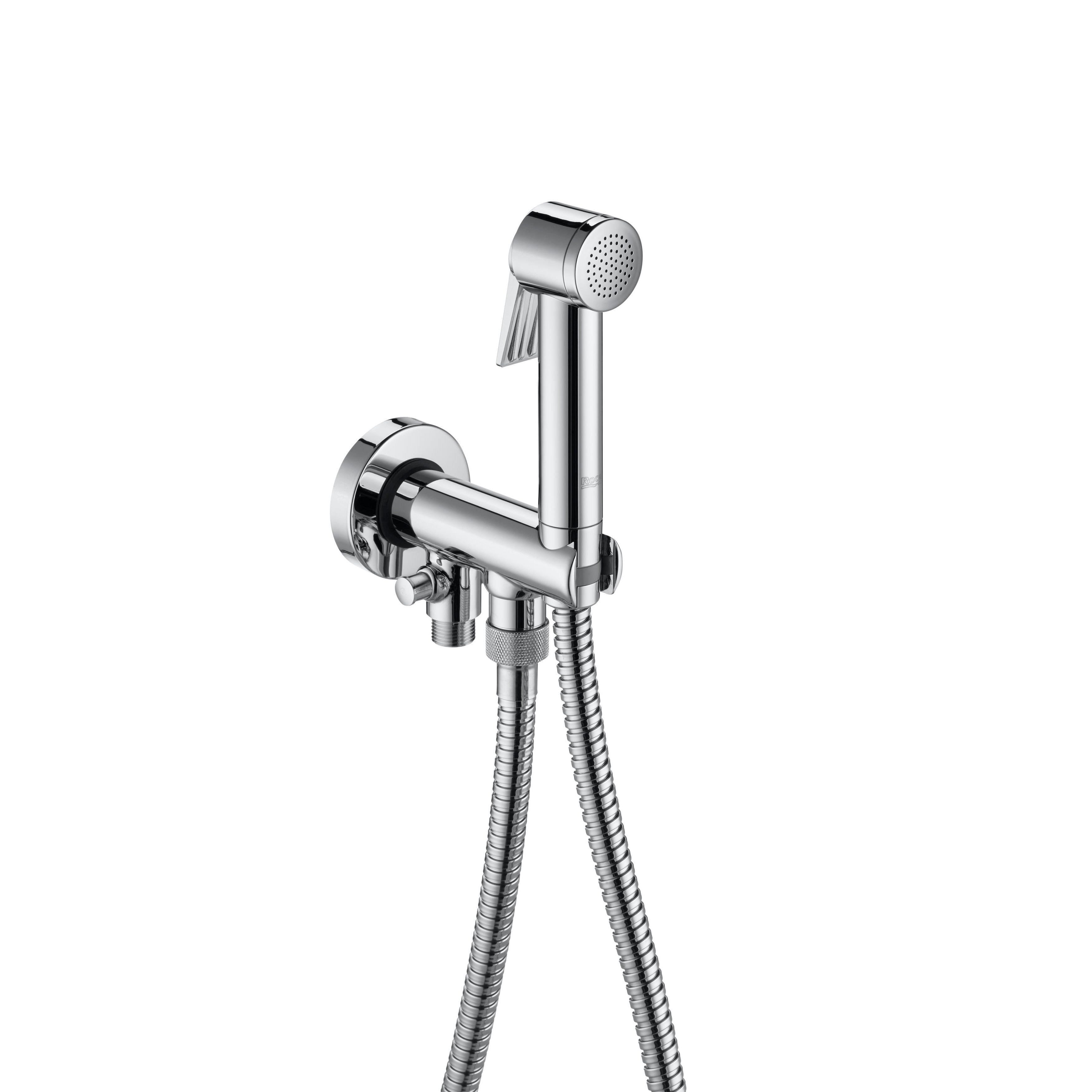 Roca - Bidé Shower Kit (2 output) Be Fresh with Auto -Stop, chrome A5B9261C00