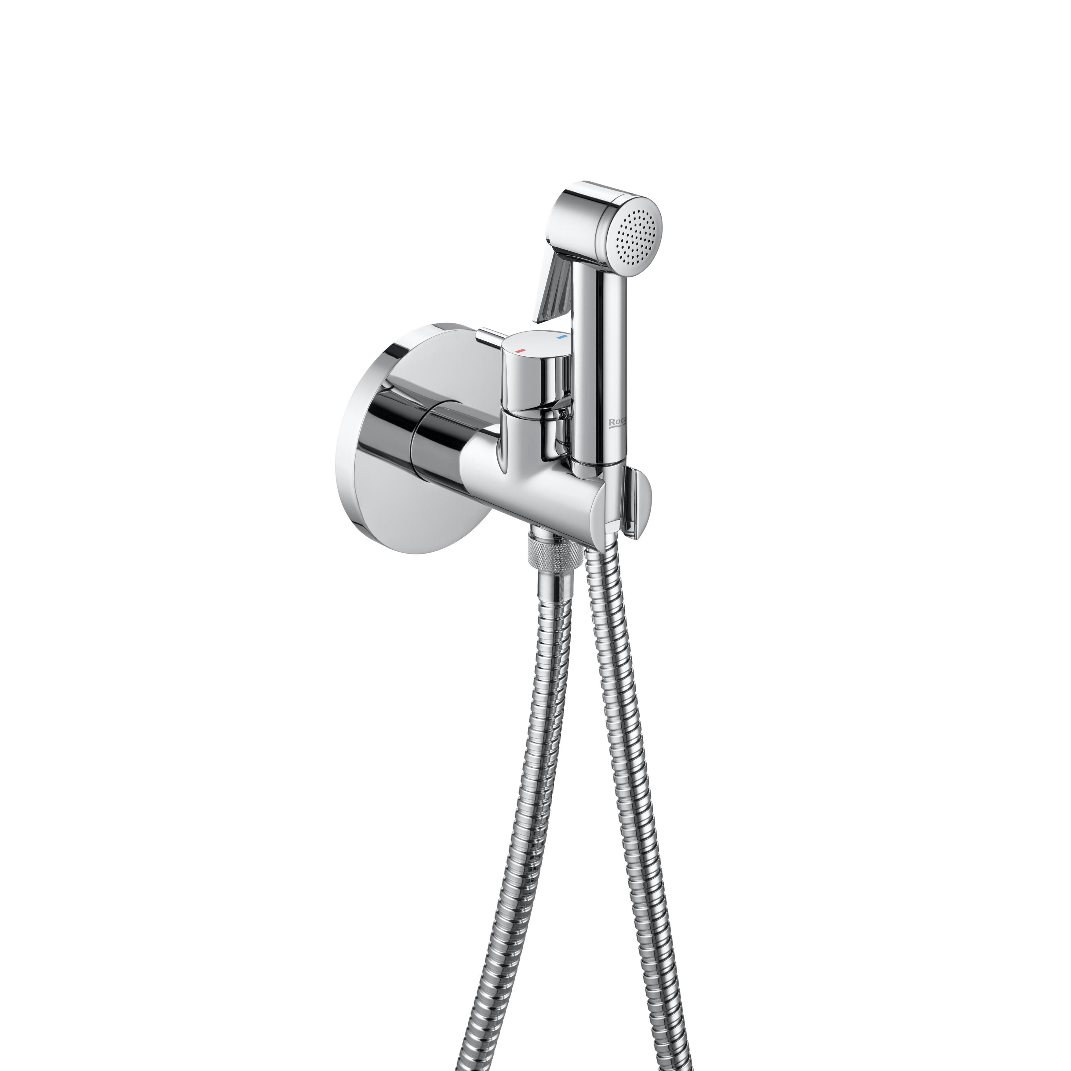 Roca - Bidé Shower Kit (1 Output) Vær frisk, Chrome A5B9461C00