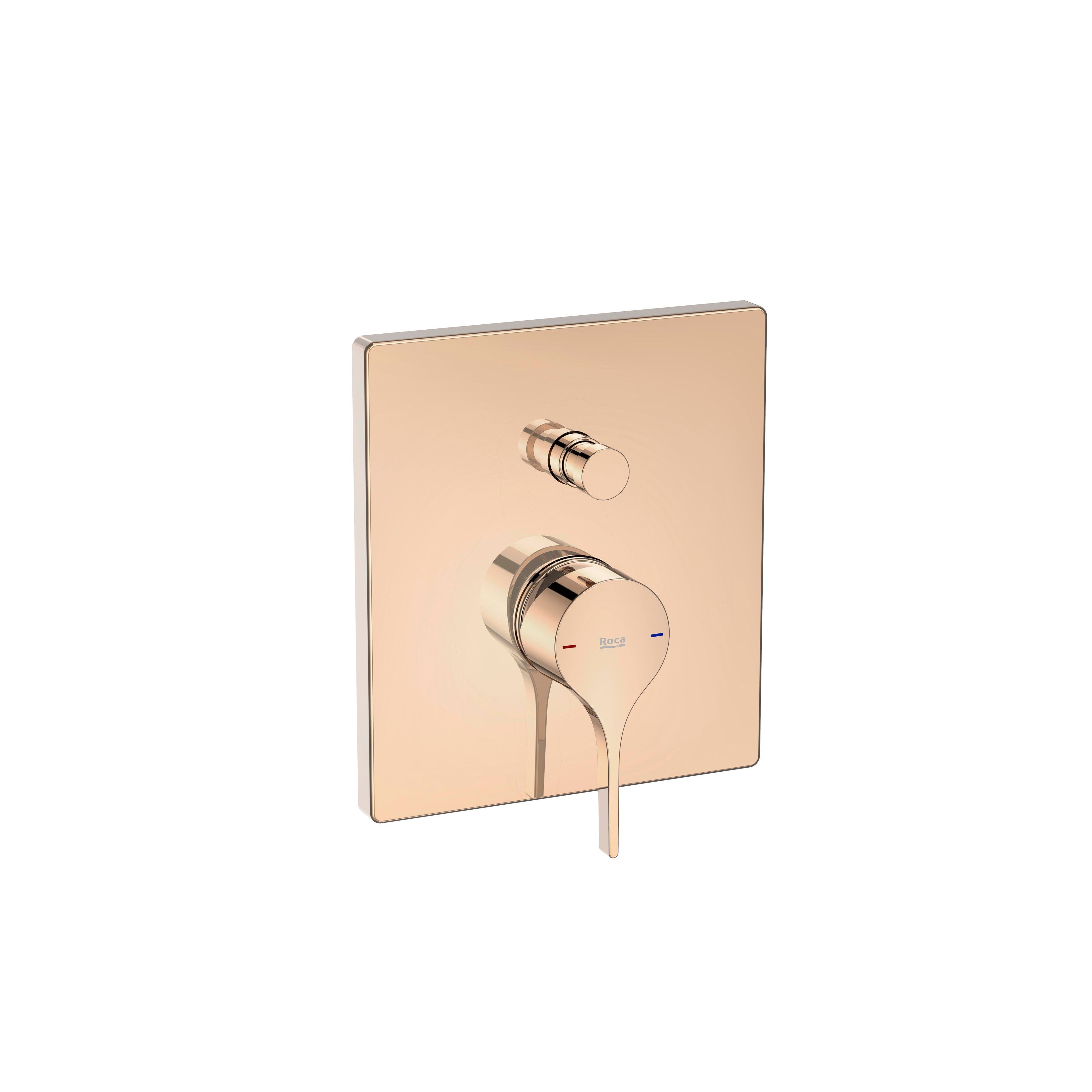 ROCA - BASSO MONOMANDO MIXER BASSO ECCIDABILE GOLD rosa A5A0B3ARG0