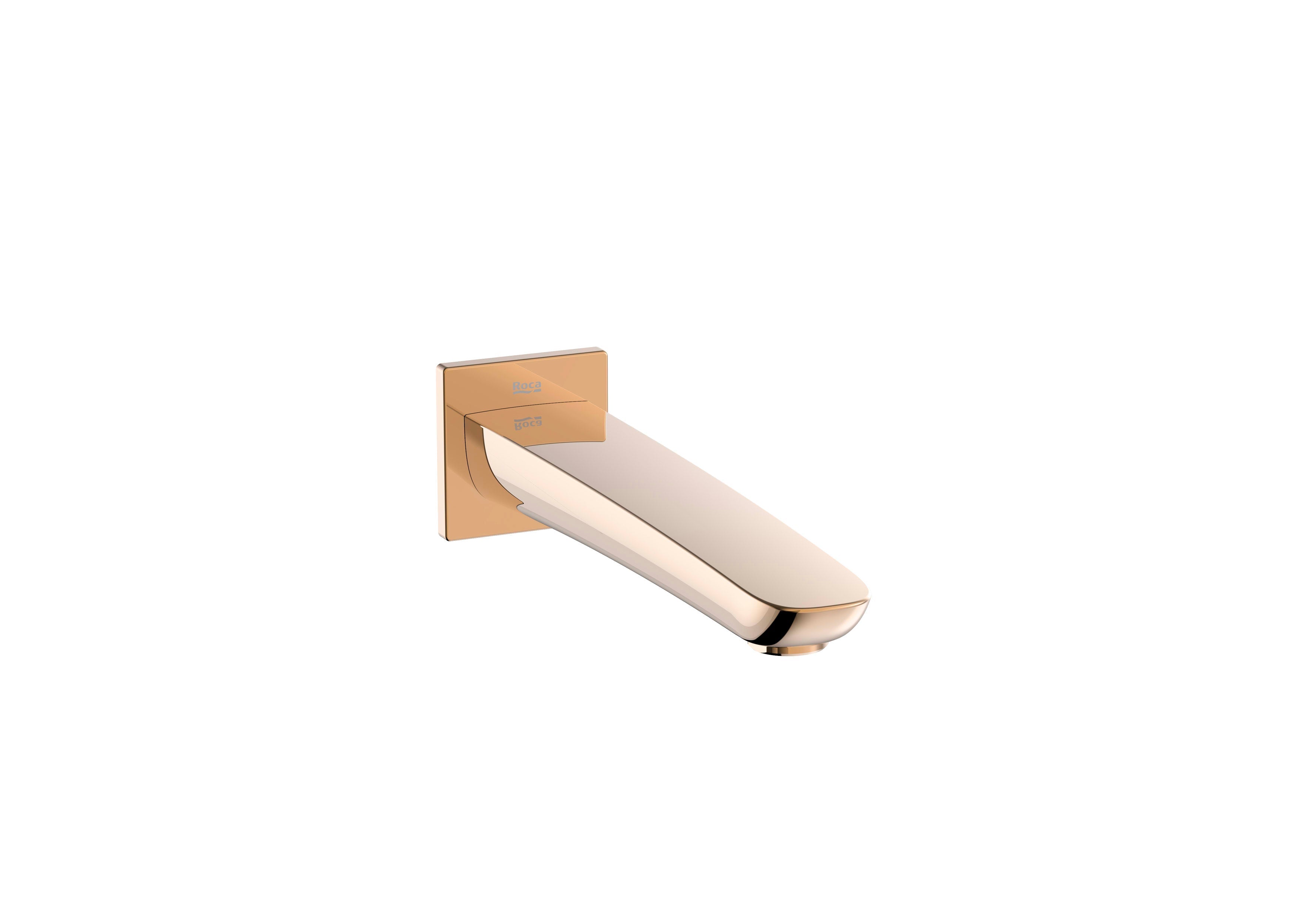 Roca - Pipe de mur pour baignoire Bathle Rosado Gold A5A0703RG0